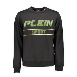 Plein Sport Black Cotton Men Men's Sweater
